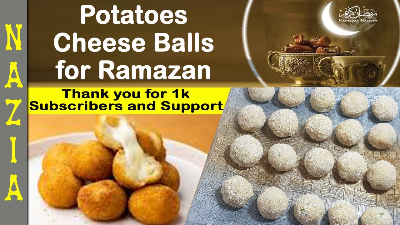 Potatoes Cheese Ball Recipe by Nazia Recipe for Ramadan in urdu/Hindi