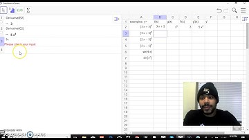 Derivative of a Composite Function using Geogebra