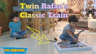 Twin Rafan Again Toy Train Set For Kids Unboxing| Toy Train unboxing | Passenger Train set Unboxing| screenshot 2