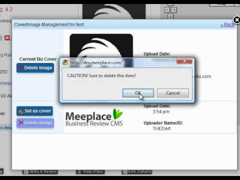 Meeplace - Business Claim Panel - Yelp Like Clone