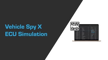 Vehicle Spy X ECU Simulation