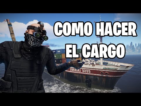 🚢HOW TO LOAD ON RUST🚢 | CARGO SHIP TUTORIAL RUST🔥
