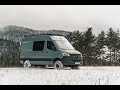 POLSKI I MR BLUE SKY: 4x4 Sprinter Van Tour | Luxury Camper Conversion | Adventure Van | VanDerMoon