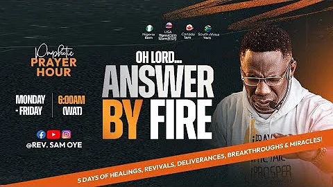 Things Will Happen So Fast For You In 2025 | Prophetic Prayer Hour | Rev. Sam Oye [DAY 1406]
