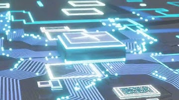 Blender 3d micro chip animation