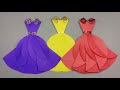 Beautiful origami party dress easy origami paper dress