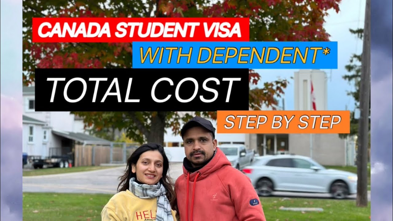 Canada Study Visa Total Cost with Dependent | 2023 May Intake - YouTube