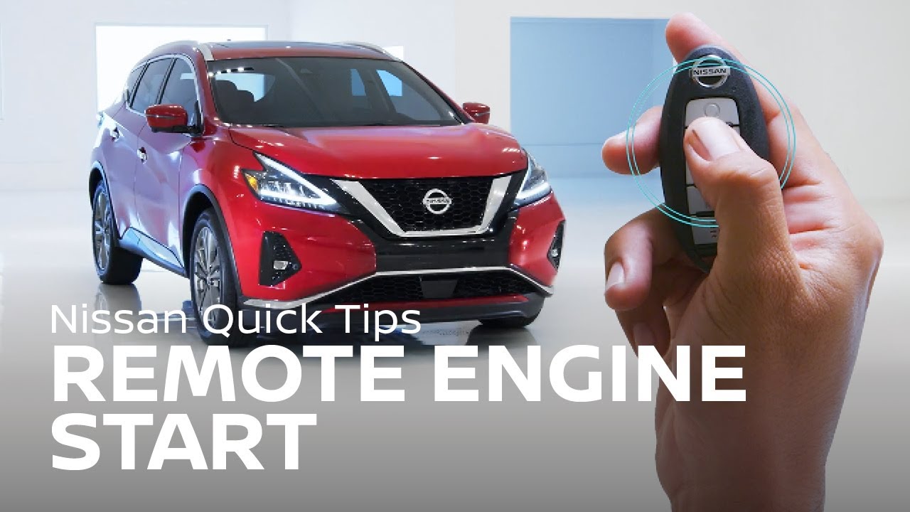 Nissan Remote Engine Start Overview YouTube
