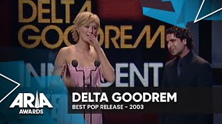 Delta Goodrem wins Best Pop Release | 2003 ARIA Awards