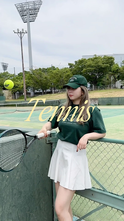 テニスルック大好き♡                        TEE Pui&BENOÎTE 🎾🫶🏻#Pui #テニス #コーデ #コーデ紹介 #コーデ動画 #tシャツコーデ