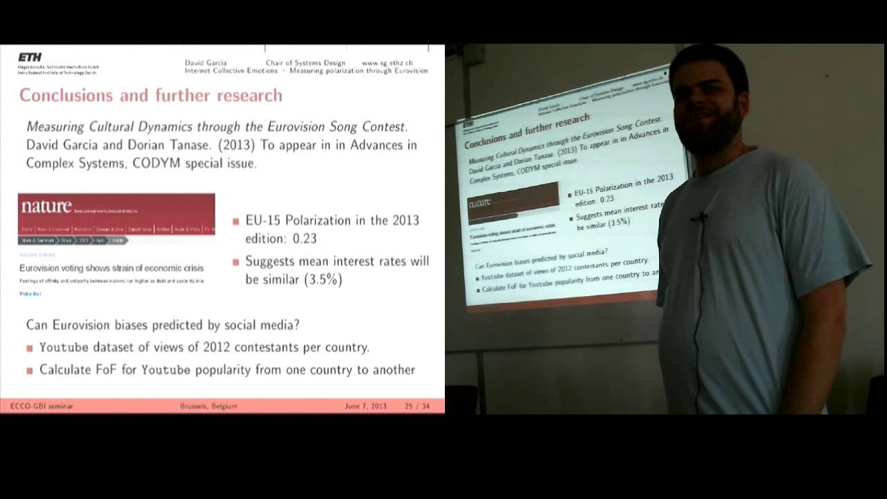 David Garcia: Collective Emotions in the Internet Society