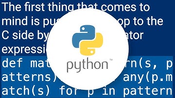 Python, fastest way to iterate over regular expressions but stop on first match