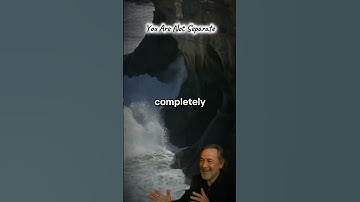You Are Not Separate #AlanWatts #YouAreNotSeparate #nonduality  #SpiritualAwakening #shorts