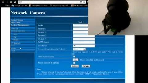 IP Camera met Angle Control en Motion Detection Wifi