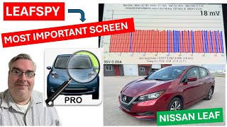 How To Read Leafspy - Most Important Screen - For Nissan Leaf