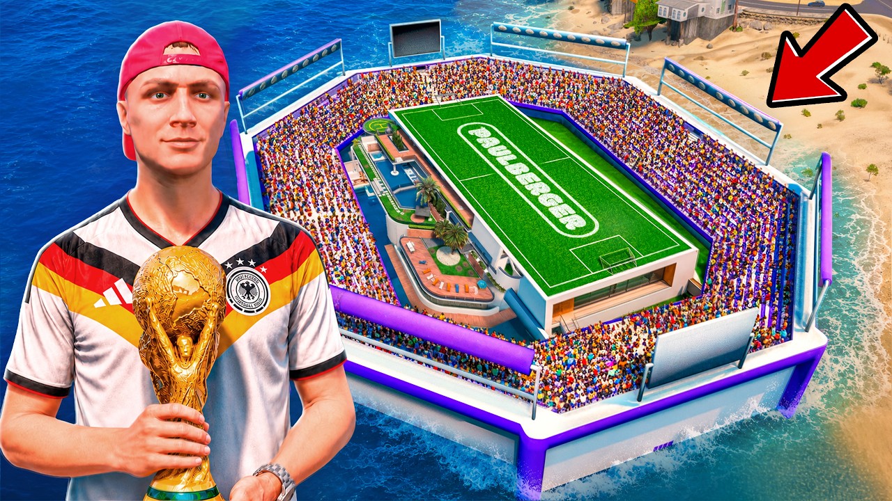 ICRIMAX HAUS zu FUSSBALL WM STADION UPGRADEN in GTA 5!