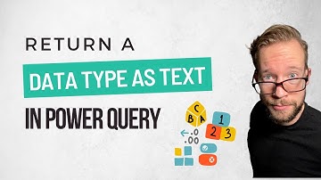 How to Return a Data Type as Text in Power Query M (Step-by-step Guide)