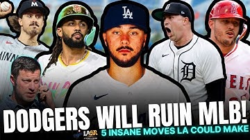 The Dodgers Would SHOCK MLB If They Pull This Off! 5 Moves That Would BREAK MLB!