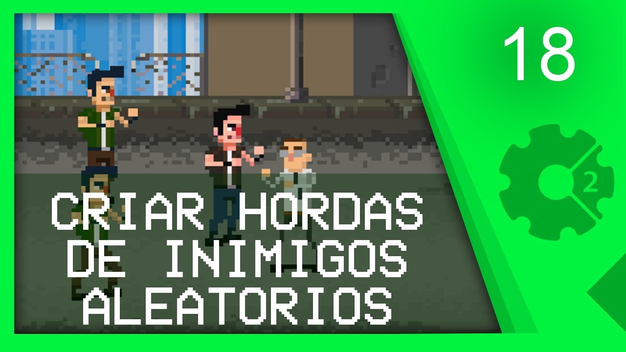 CÂMERA QUE NÃO VOLTA E HORDAS DE INIMIGOS - Curso Beat'em Up / Brawler Aula 18 [CONSTRUCT 2]