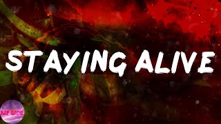 DJ Khaled - STAYING ALIVE (feat. Drake & Lil Baby) (Lyrics)