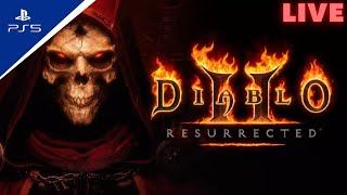 Live - Diablo II: Resurrected - Normal Sorceress Leveling - PS5