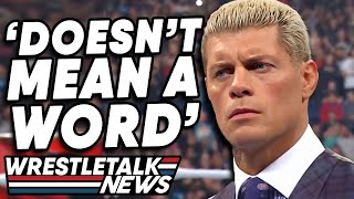 WWE Bloodline Botch, Cody Rhodes Changed Top WWE Storyline, AEW Enraged | WrestleTalk