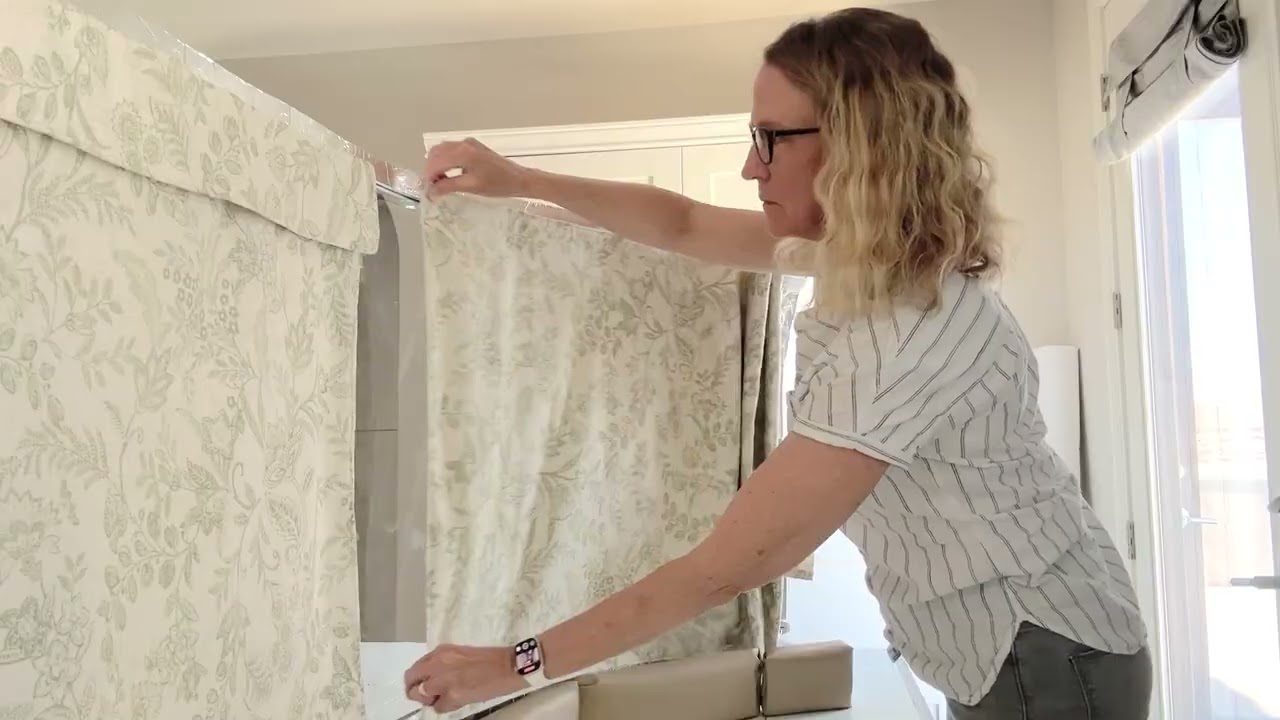 New Airstream Panoramic Window Side to Side Curtain by Dani Designs Co