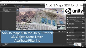 ArcGIS Maps SDK for Unity Tutorial: 3D Object Scene Layer Attribute Filtering