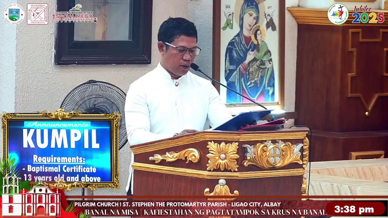 Tagalog Mass | KAFIESTAHAN NG PAGTATAMPOK SA KRUS NA BANAL