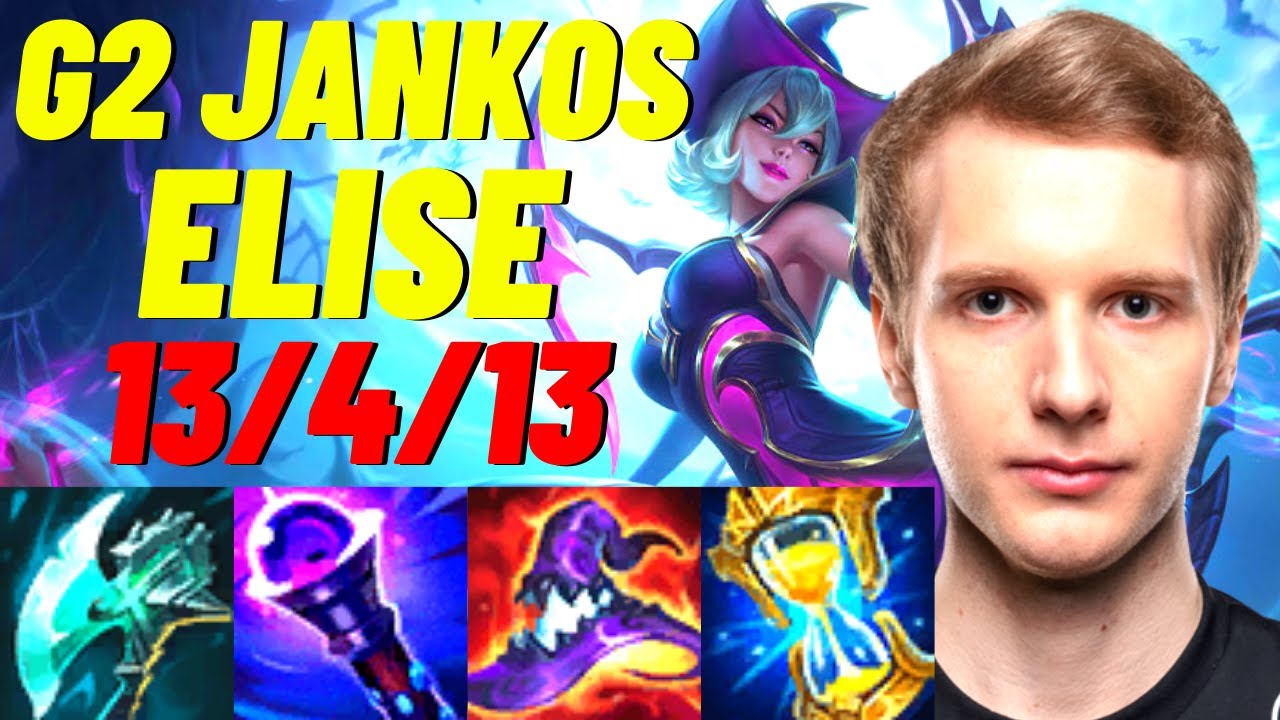 G2 JANKOS PLAYS ELISE VS GRAVES JUNGLE |EUW CHALLENGER PATCH 11.6| [League of Legends] Full Gameplay