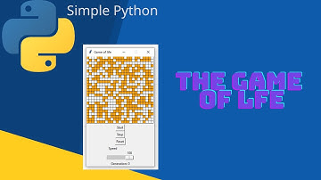 The game of life, with Python and Tkinter