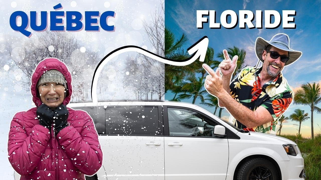 Trajet Québec Floride 🌴🚗 Comment faire un voyage agréable
