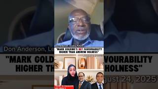 Don Anderson: Golding Beats Holness in Net Favourability