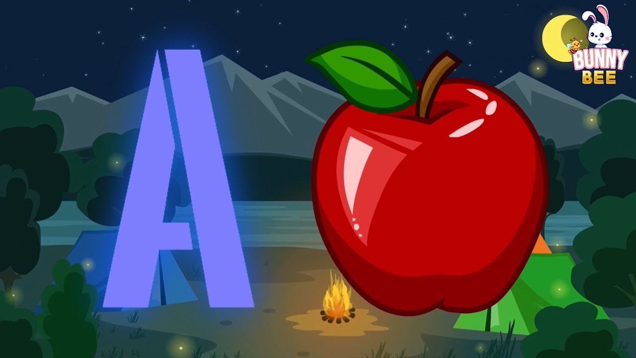 Phonics Song - A For Apple - ABC Alphabet Songs with Sounds for ...