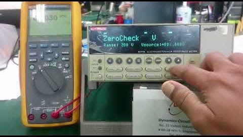 Keithley 6517A Electrometer Repair and Calibration at Dynamics Circuit (S) Pte. Ltd.