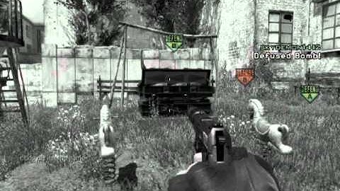 AMAZING Statue Man Ninja Defuse (Fallen MW3)