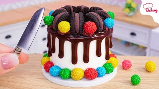 [💕Mini Cake 💕] Oreo Chocolate Creamy Cake Decorating | Mini Bakery