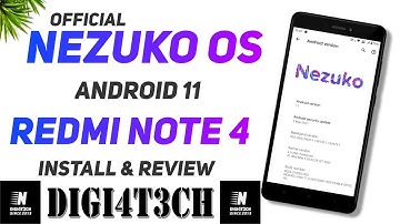 |NEZUKO OS 1.3| On |Redmi Note 4| |Mido| |Full Review| & |Installation| By |DIGI4T3CH|