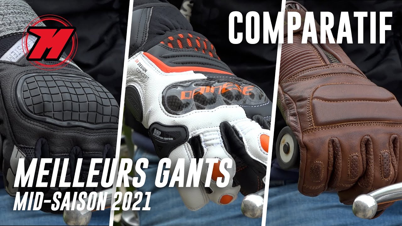 COMPARATIF! Meilleurs GANTS DE MOTO mid-saison ☀️❄️ 