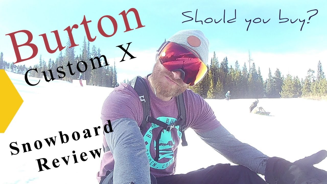 Burton Custom X 2022 Snowboard Review - YouTube