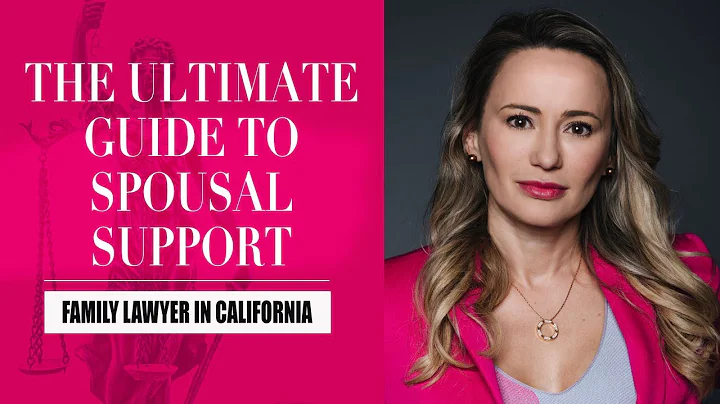 Navigating Spousal Support in California: A Comprehensive Guide
