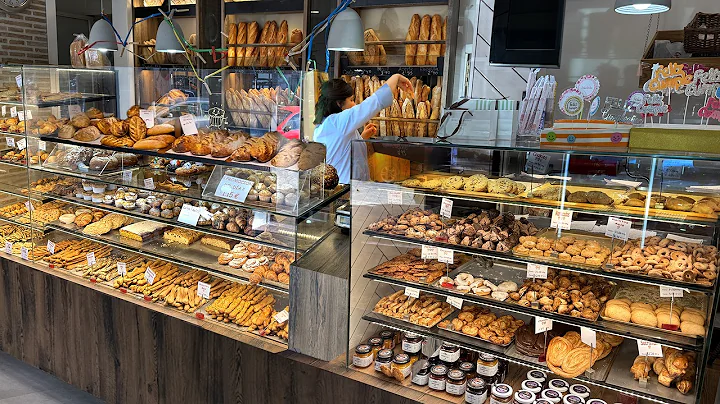 They start at 4AM to make ALL this Bread Everyday! Traditional Spanish bakery