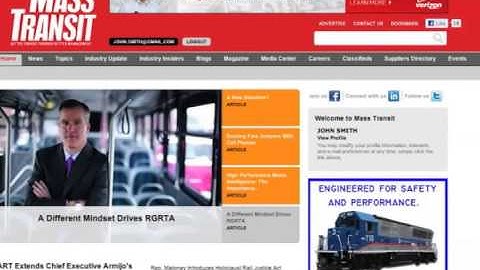 Mass Transit Welcome Demo