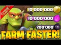 FILL YOUR STORAGES FAST WITH SPEED FARMING! (Clash of Clans)