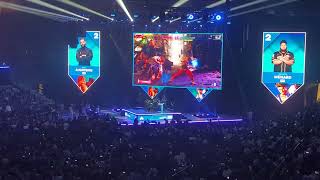 CROWD REACTIONS EVO 2023 SF6 GRAND FINALS RESET ANGRYBIRD vs MENA RD