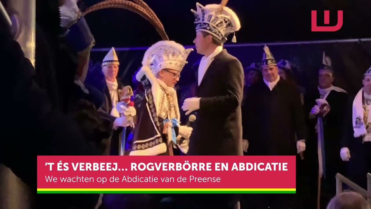 Abdicatie Stadspreens Henk III & Jeugdpreens Casper I