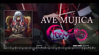 Ave Mujica / Ave Mujica【Drum Cover】(スコア付き)