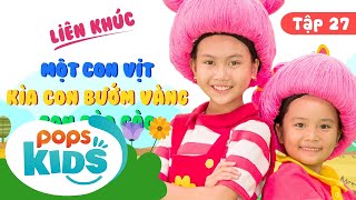 Mầm Chồi Lá Tập 27 - ???? Liên khúc Một Con Vịt, ???? Kìa Con Bướm Vàng, Con Cào Cào