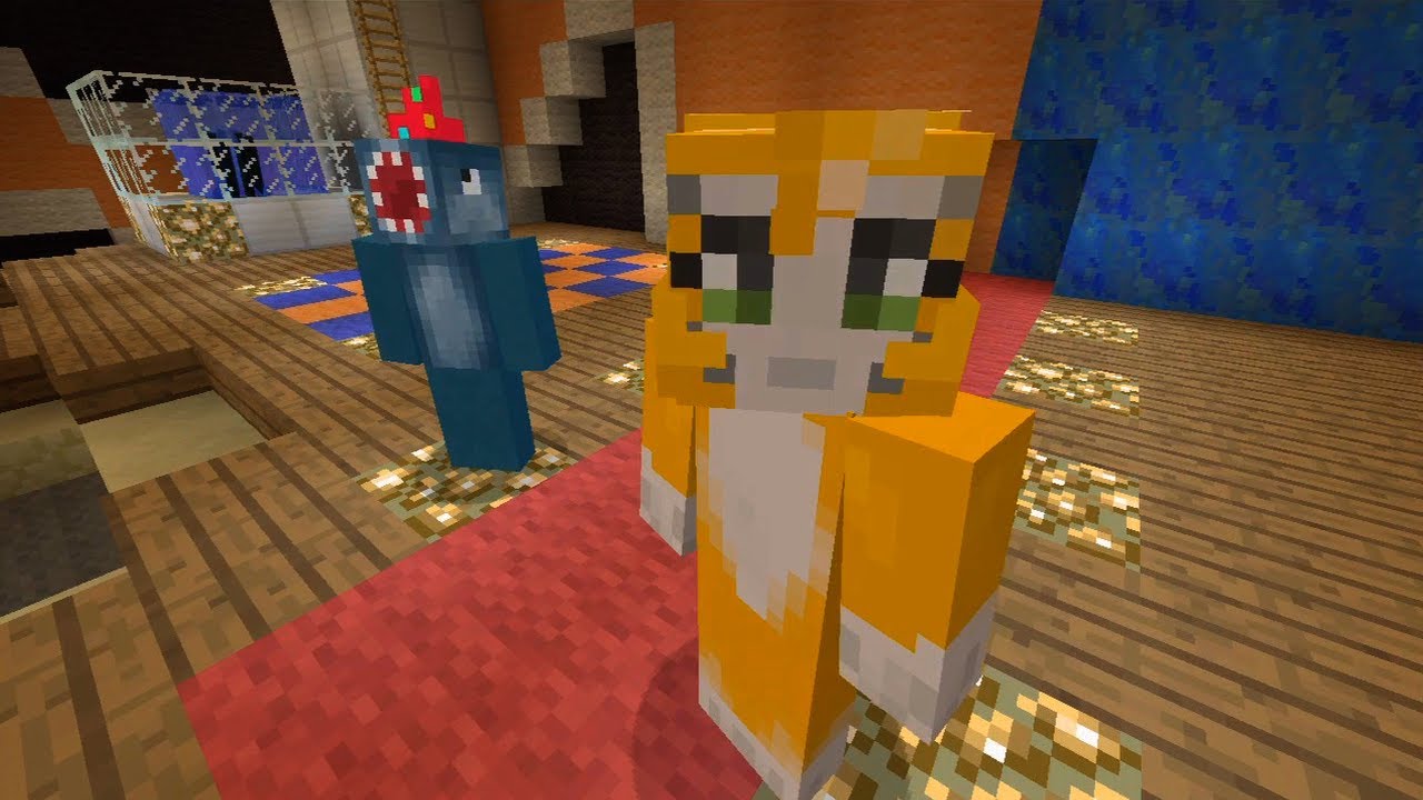 stampy minecraft with squid