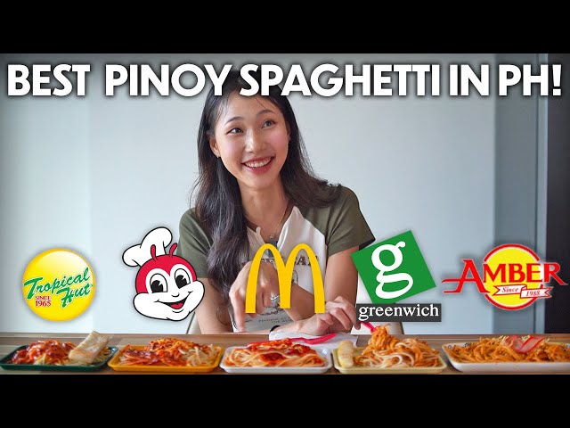 Finding the Best Pinoy Spaghetti in the Philippines 🇵🇭🍝 class=